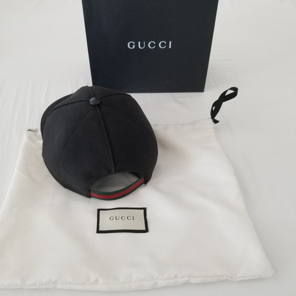 Gucci Black Unisex Baseball Cap - New main image 6